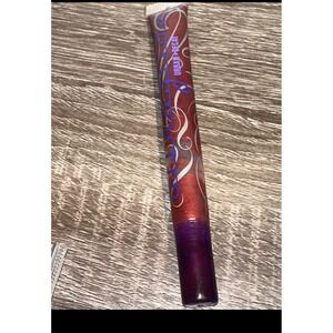 Urban Decay Lip Junkie Lip Gloss Gash Deep Red Metallic‎ Shimmer Tube Full Size